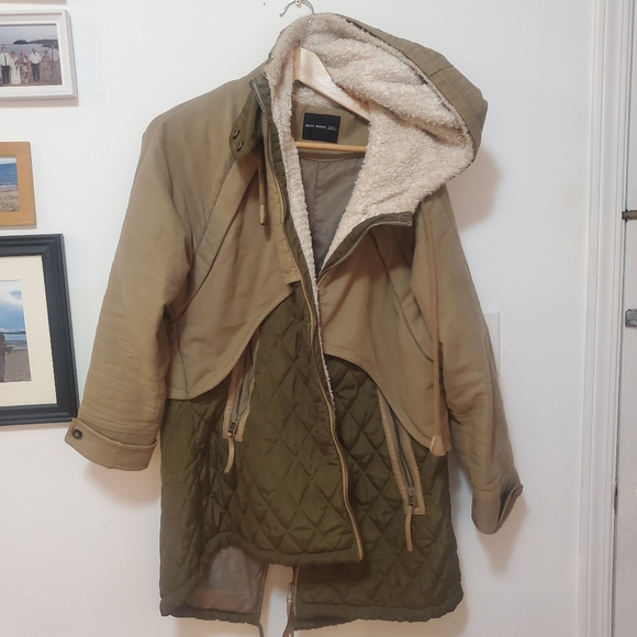 Vintage 2-tonne Warm Winter Coat - Picture 3 of 3